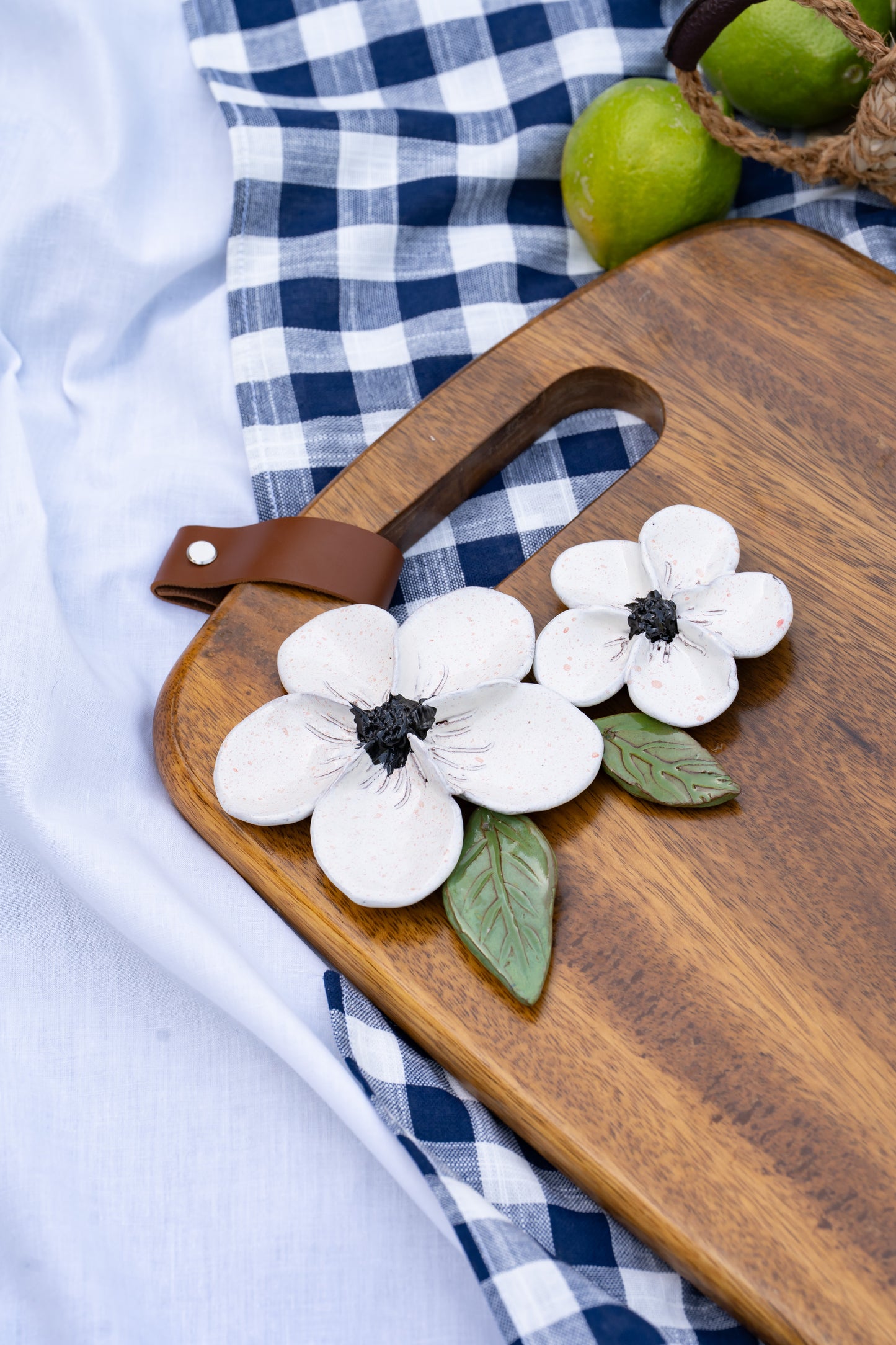 Wood board with soft edges