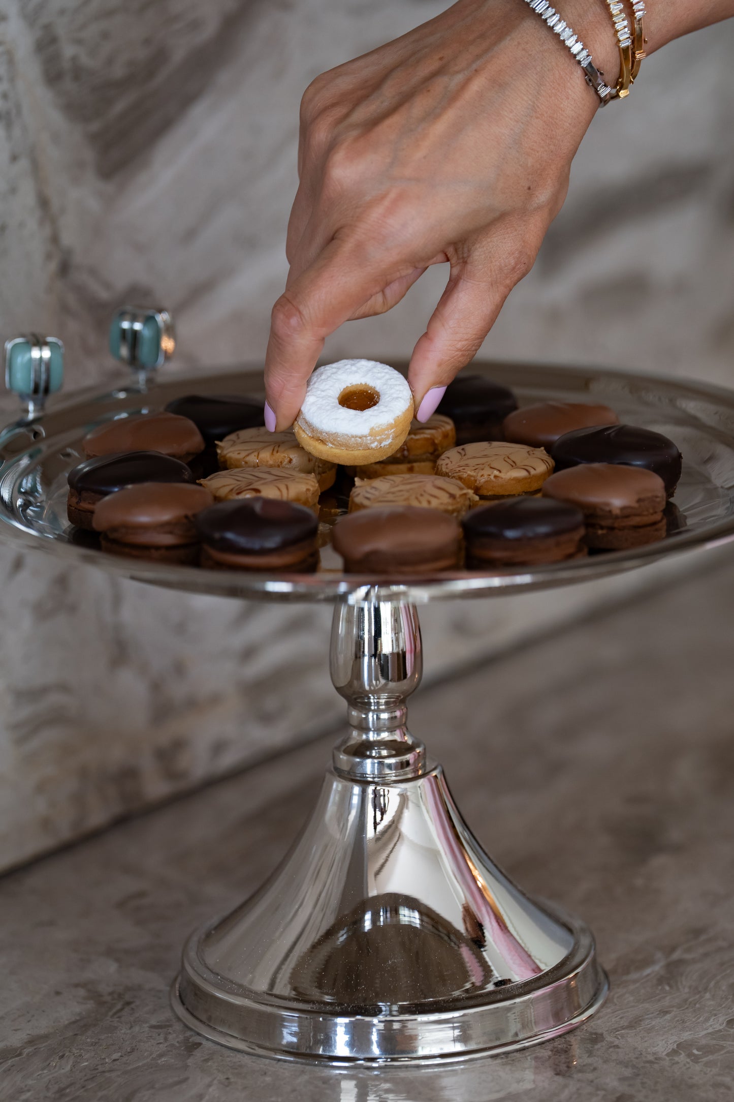 Footed Cake Plate