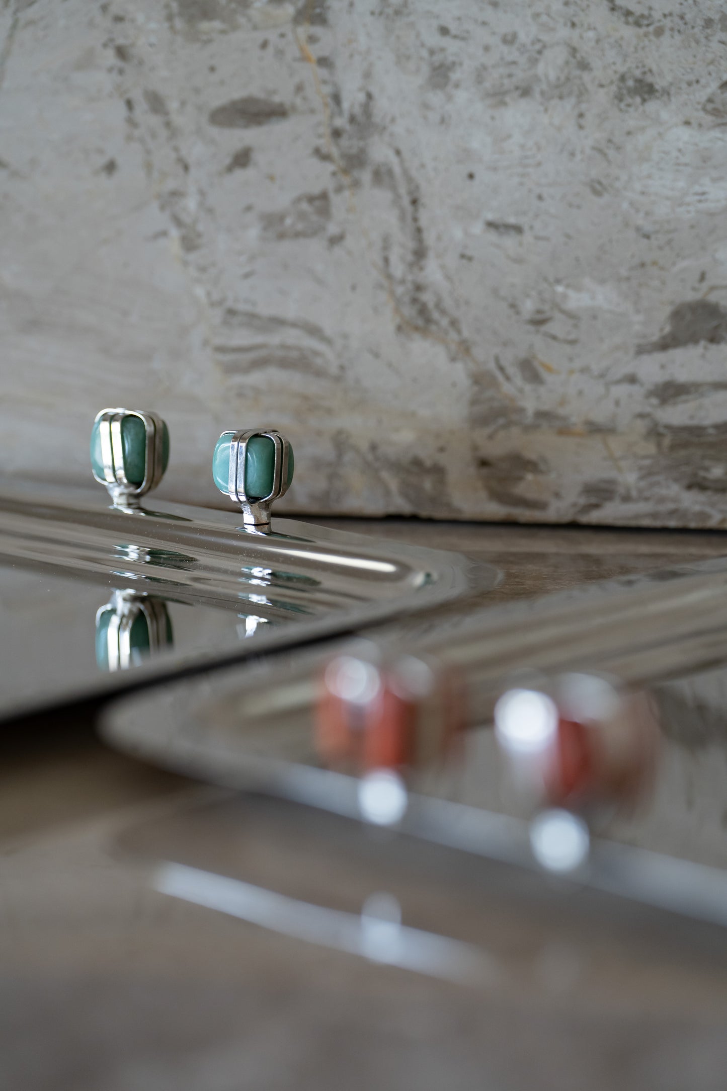 Silver Rectangular Tray