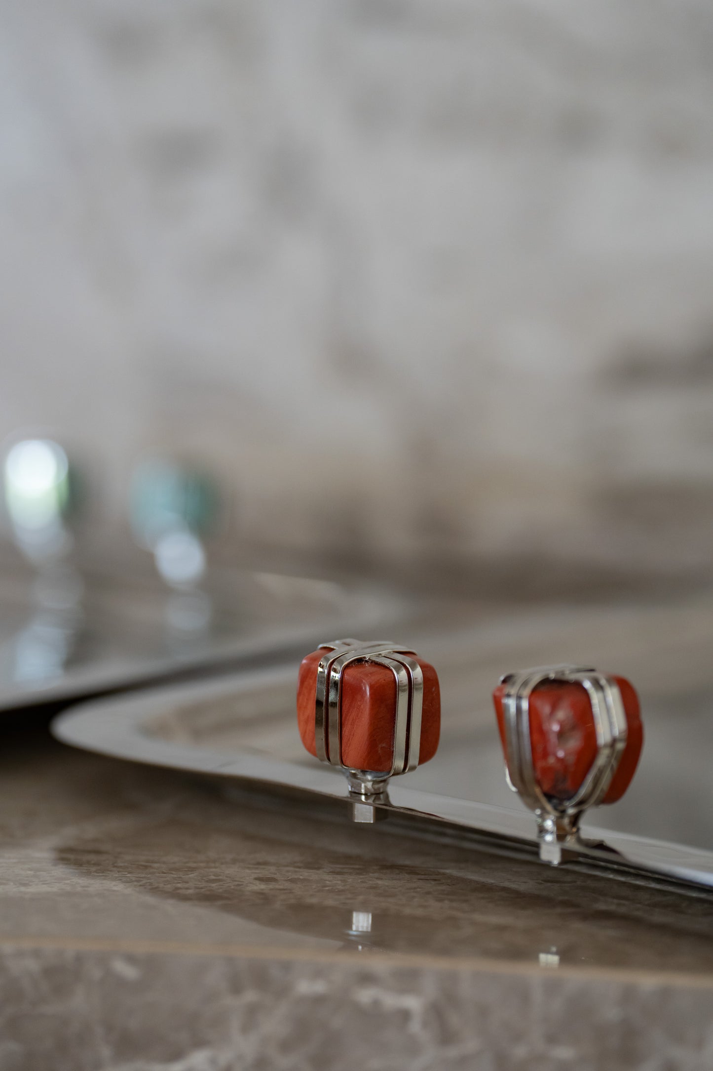 Silver Rectangular Tray