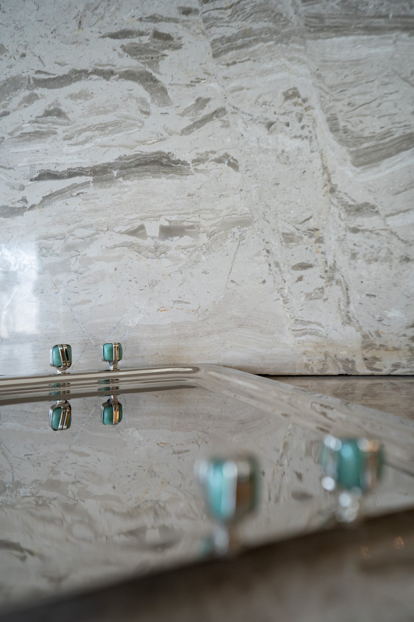 Silver Rectangular Tray