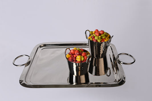Silver bucket