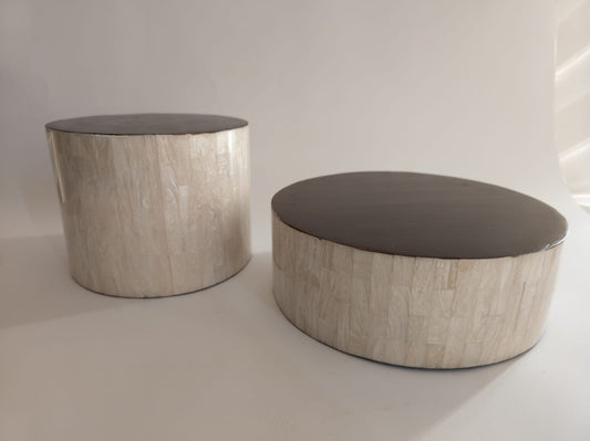 Mother of pearl food riser