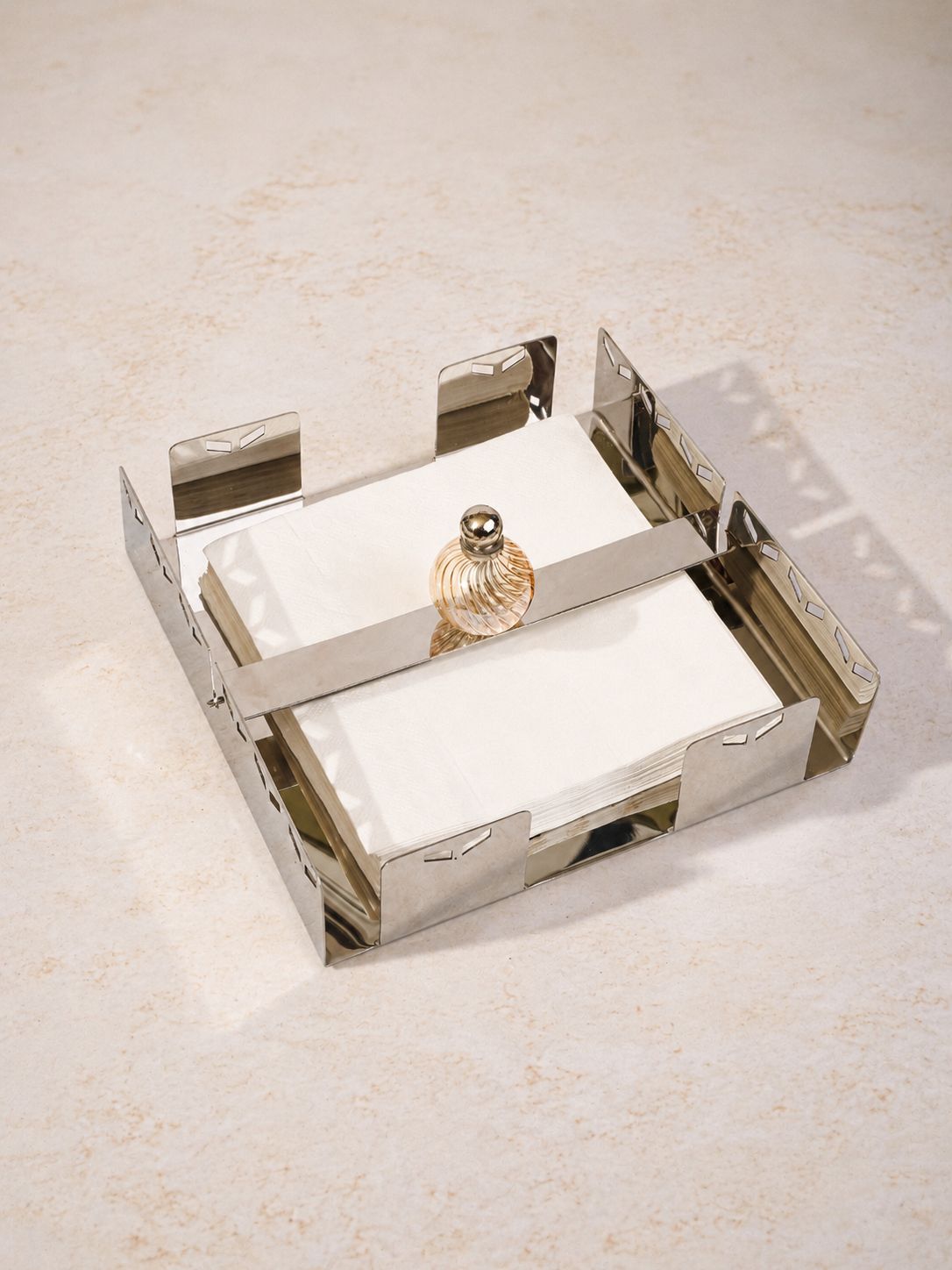 Geometric napkin holder