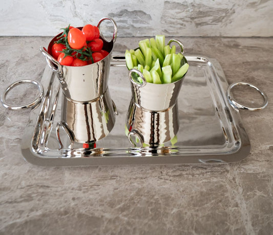 Silver bucket
