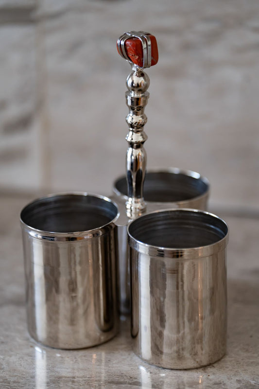 Silver Cuttlery Holder